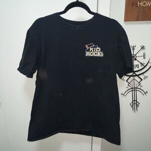 Kids Rock Honky Tonk Rock & Roll Steakhouse Nashville Graphic T-shirt L Black